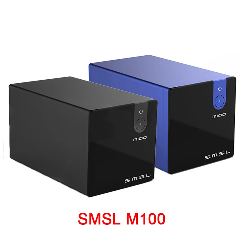 SMSL SA100+ M100 Hifi Профессиональный усилитель мощности TPA3116D2 50 Вт M100 USB DAC DSD512 XMOS bluetooth amp 2(2,0