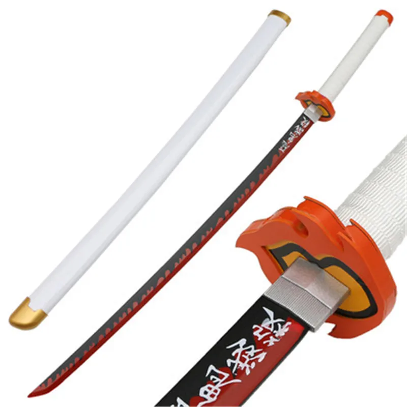 

Cosplay Anime Kimetsu no Yaiba Sword Weapon Demon Slayer Hagashi Akihito Satoman Tanjiro Sword 1:1 Knife Wood Prop 104cm