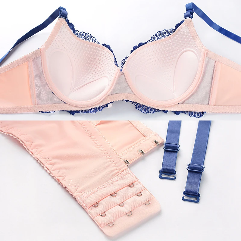 

Sexy Women Lace Bra Summer Plus Lady Thin Push Up Adjustment Bralette Gather Lingerie Crop Top Sexy Brassiere Girl Underwear