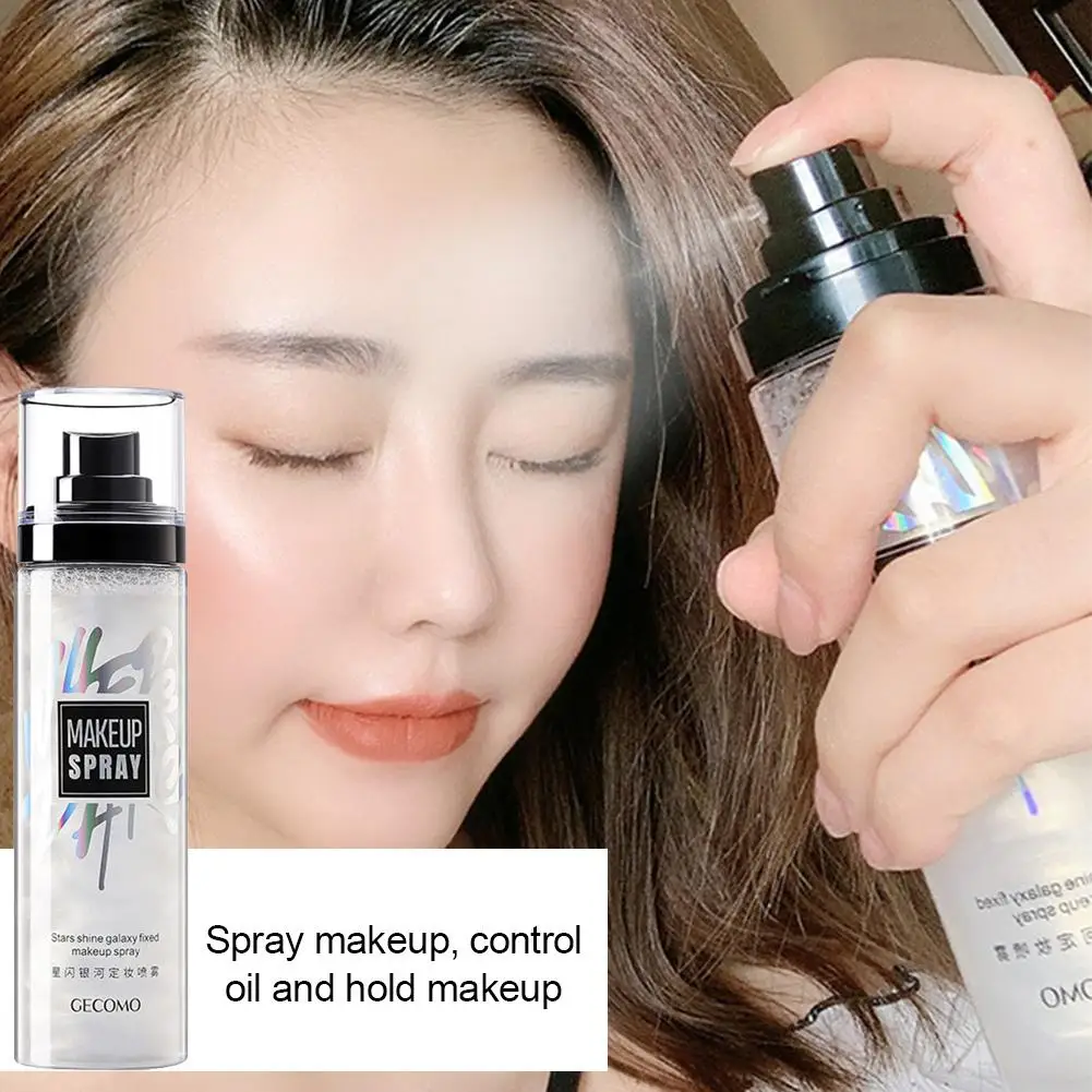 

100ML Makeup Setting Spray Moisturizing Long-lasting Moisturizing Oil Control Prevent Makeup Fade Matte Finishing Makeup Spray