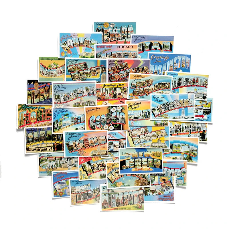 50 шт. водонепроницаемые чемодан для скйетборда гитары граффити | Канцтовары