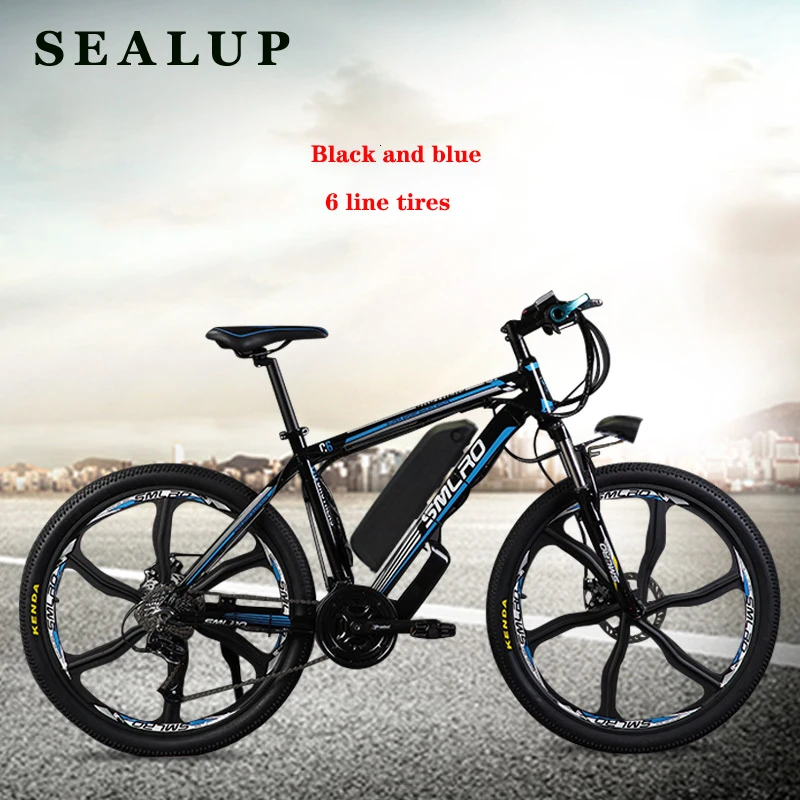 Электрический велосипед F C6 горный с диагональю 26/27 5/29/4 0 дюймов фэтбайк 350 Вт 48 В/10