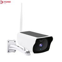 1080p hd solar camera wifi ip camera ir alarm night vision video surveillance outdoor security camera wifi wireless