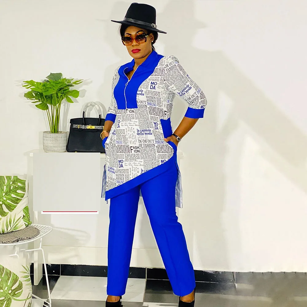 2021 комплекты для мусульман Дашики Африканский новый модный костюм женский