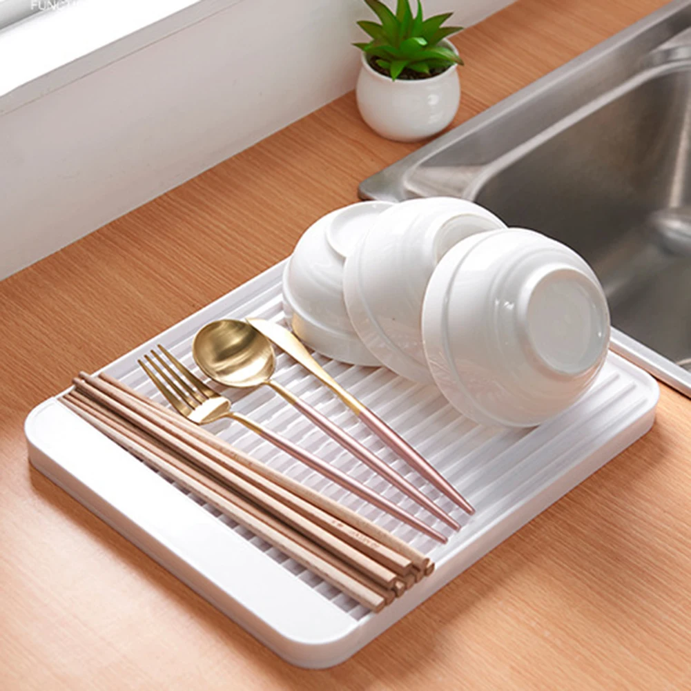 Kitchen Sink Rack Dish Drying Dry Drainers Plastic Shelf for Fruit Draining Basket Storage | Дом и сад