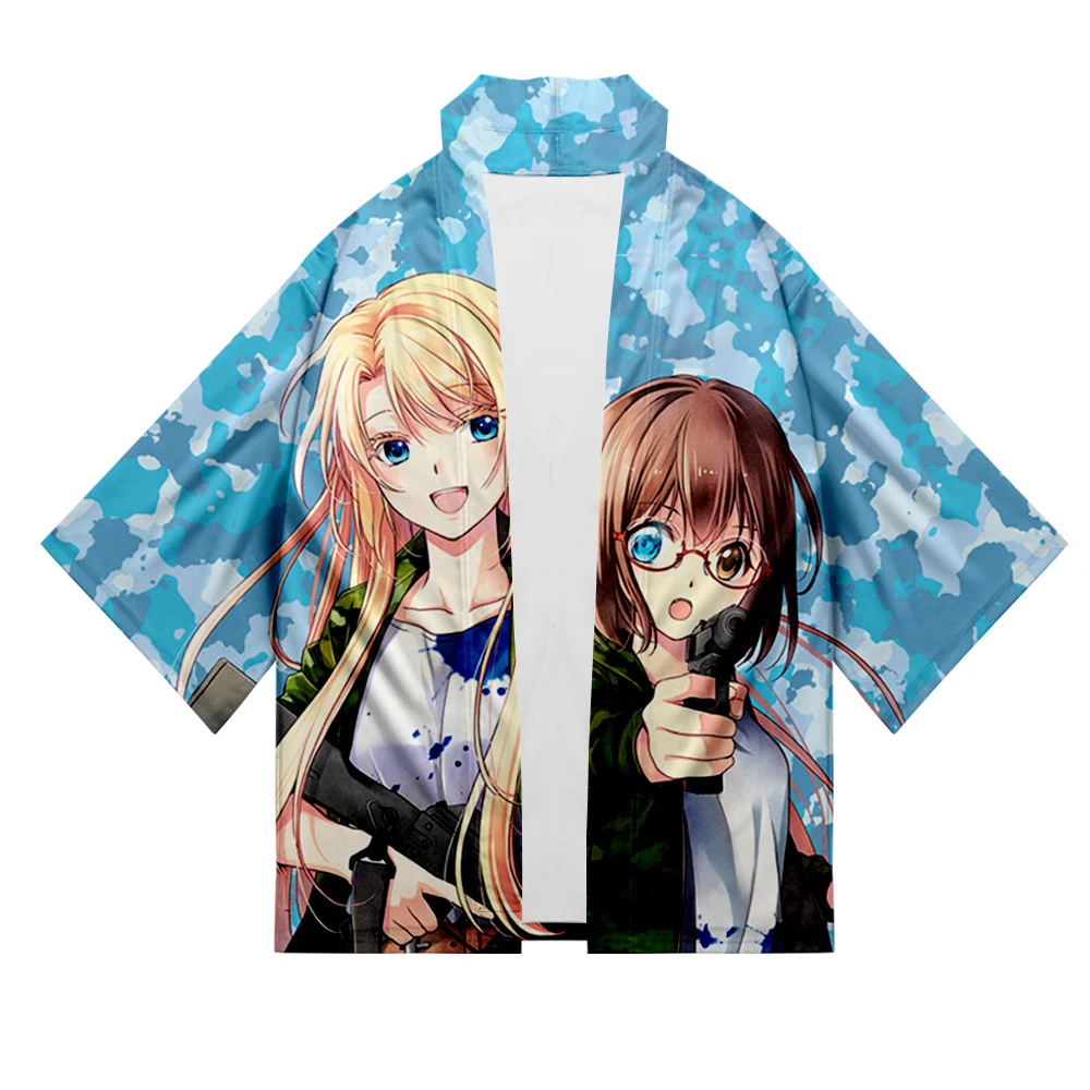 

OTHERSIDE PICNIC 3D new hot Harajuku style three-point sleeve Japanese style comfortable Harajuku streetwear casual oversize top