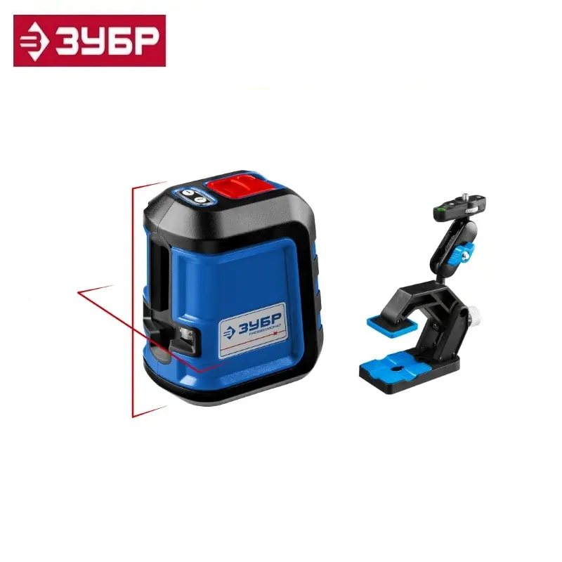 Нивелир лазерный ЗУБР К 10 суперкомпакт 15 м точн. +/-0/3 мм/м держатель | Инструменты