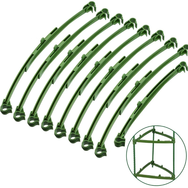 

12 шт., садовые стойки для томатной клетки, 10-14 дюймов