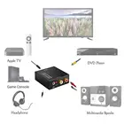 Цифро-аналоговый аудио преобразователь Оптического волокна Toslink коаксиальный декодер аудио RL RCA DAC SPDIF ATV сигнал на усилитель L4U5