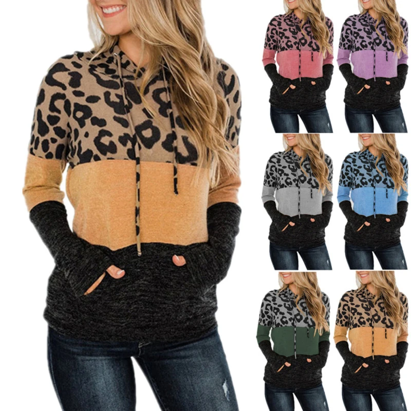 

Женская осенне-зимняя блузка с цветочным принтом, круглым вырезом и длинными рукавами, пуловер, свитшоты, уличная одежда, толстовки, повседн...