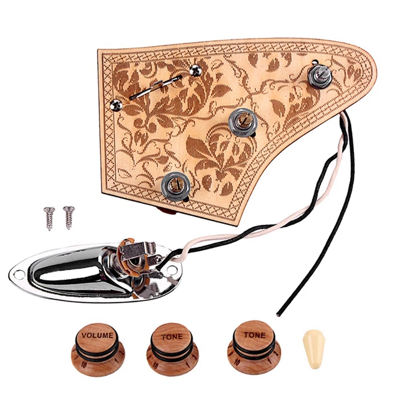 Гитарная электропроводка жгут управления Пластина и гнездо для