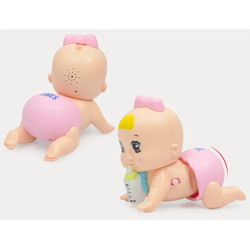 

Children Puzzle Electric Toddlers Imitating Baby Crawl Toy For 0-1 Year Old Infants 6-12-18 Months Kids Early Education