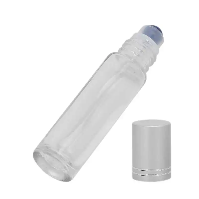 Massage Tool Instrument Essential Oil Roller Bottle 10ml Leakproof Transparent Glass DIY | Красота и здоровье