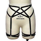 Пояс с подвязками для женщин, регулируемый Готический Размер