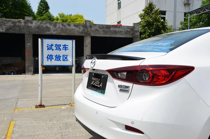 

Популярные неокрашенные аксессуары из АБС-пластика для автомобилей Mazda 3 Axela Sedan 4door 2014 2015 2016