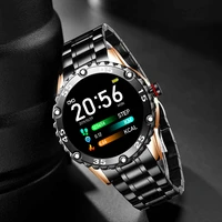 lige smart watch men smartwatch waterproof electronic sports fitness tracker heart rate blood pressure monitor for android ios