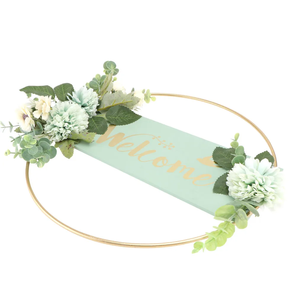 

Exquisite ins style Welcome Board Decorative Pendant Ornament room milk tea shop restaurant Wall Hanging Adornment