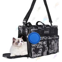 free ship ru es fr pet cat dog carrier bags portable backpack aurora color airline approved transport comfort shouler handbag