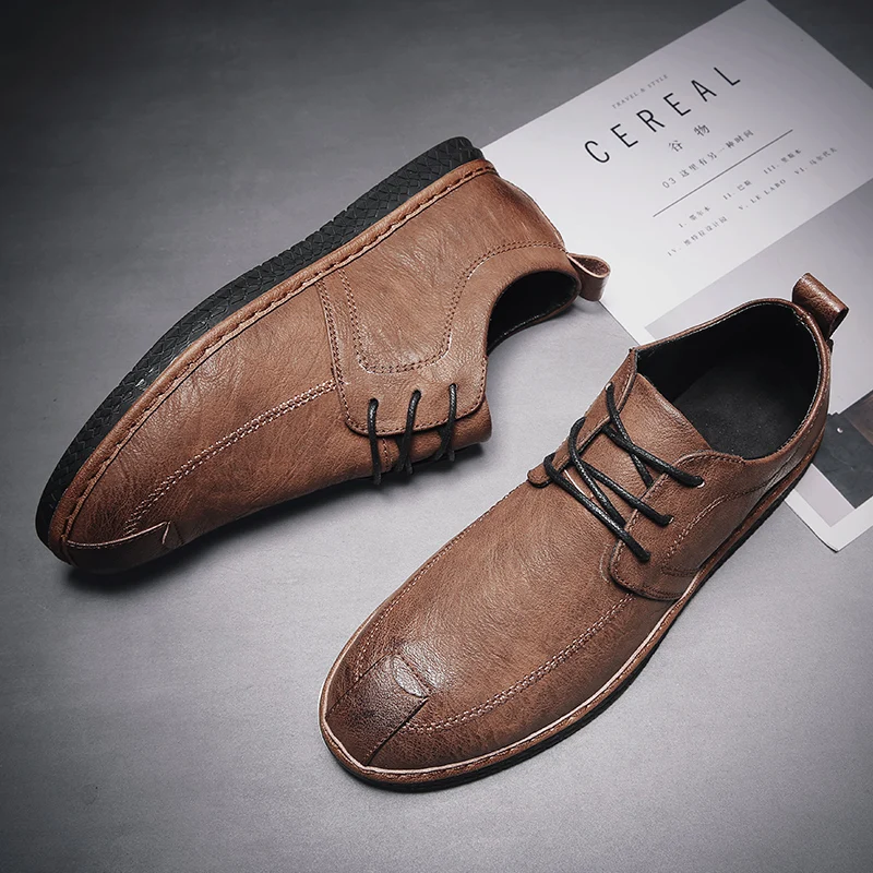 

Mens Causal Shoes Men's Shoes Brand Casual Men Zapatos Casuales Para Hombre De Cuero Leather Leisure Causal For Man Fashion