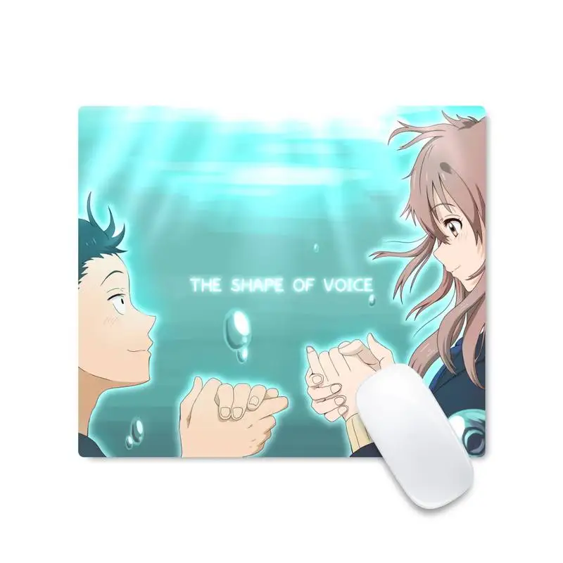

Cartoon A Silent Voice gamer play mats Mousepad Desk Table Protect Game Office Work Mouse Mat pad Non-slip Laptop Cushion
