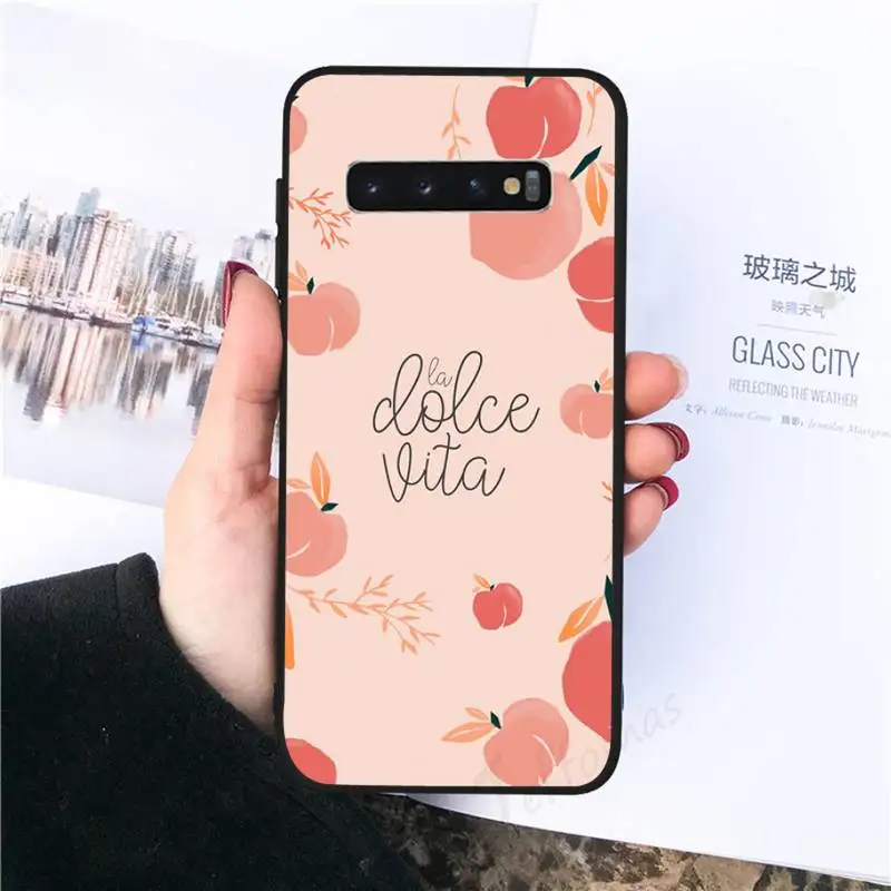 

Watermelon banana peach Phone Case For Samsung S6 S7 edge S8 S9 S10 e plus A10 A50 A70 note8 J7 2017