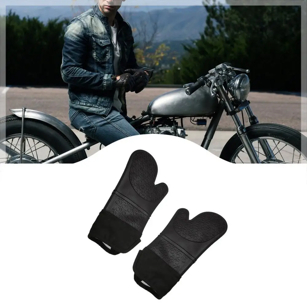 

Waterproof Non-slip Silicone Glove Microwave Oven Thick Thermal Insulation Glove Anti-scald Baking Glove