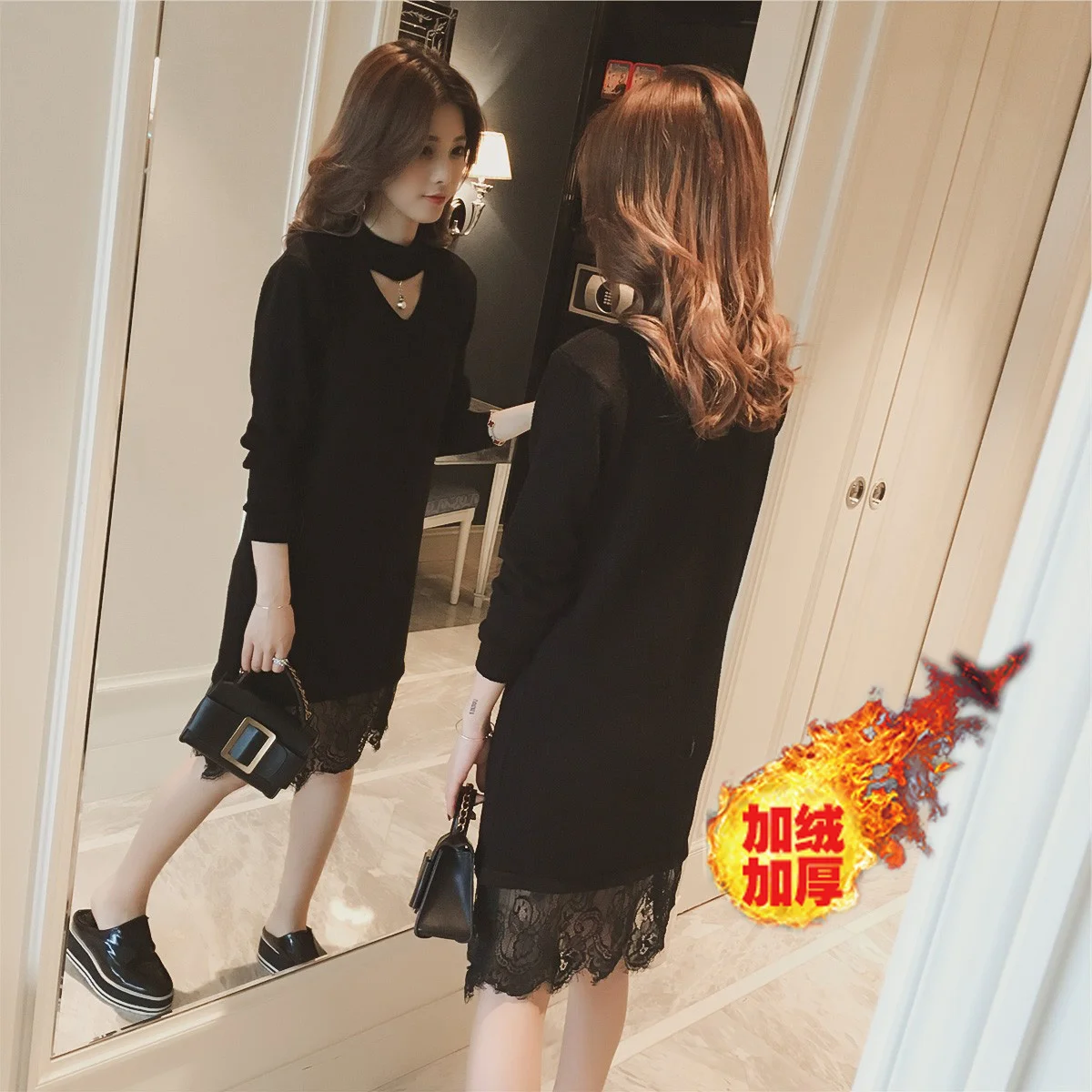 

Осень 2021, зимний свитер, женские топы, вязаный пуловер, женская мягкая теплая толстая верхняя одежда