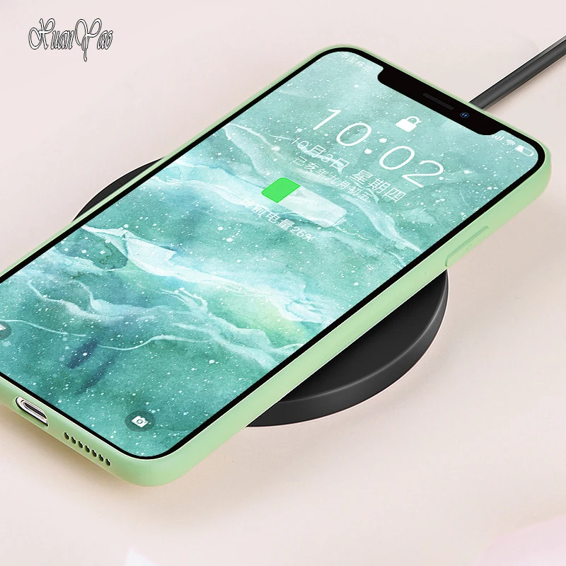 XUANYAO чехол для iPhone 11 Pro Max силиконовый X Xs XR Мягкий стеклянный 6 6S 7 8 Plus |