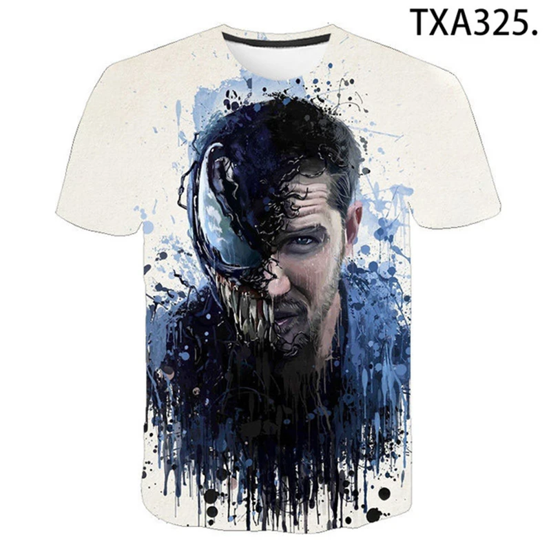 

2021 New T Shirt Men Women Children Venom T-shirt 3D Print Cool Tee Casual Venom Boy Girl Kids Short Sleeve Streetwear Tops