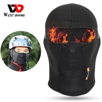 west biking windproof winter cycling cap fleece mask balaclava motorcycle thermal face mask bandanas keep warm equipment