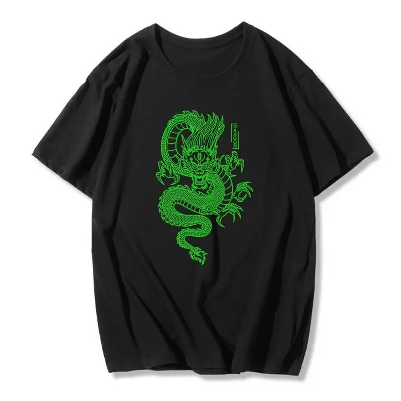top womens t shirt harajuku retro y2k dragon t shirt summer loose casual fashion trendy brand womens 2021 hot streetwear free global shipping