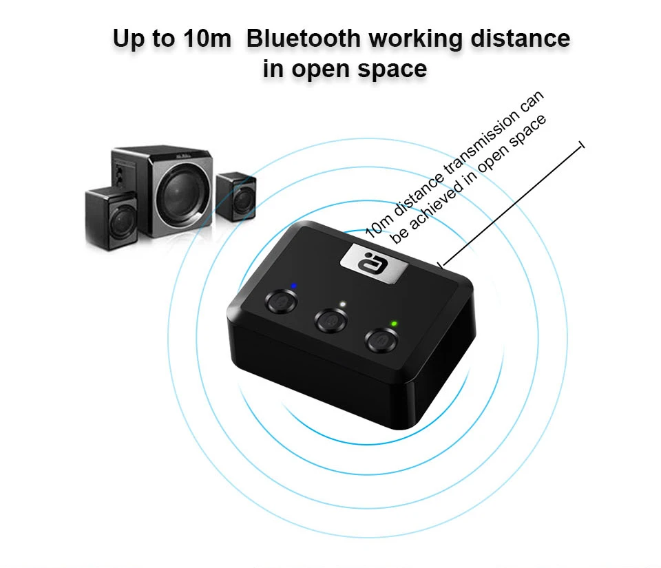 MR235B оптический коаксиальный Bluetooth 5,0 приемник aptX ll 3,5 мм разъем Aux беспроводной аудио адаптер aptX низкая задержка