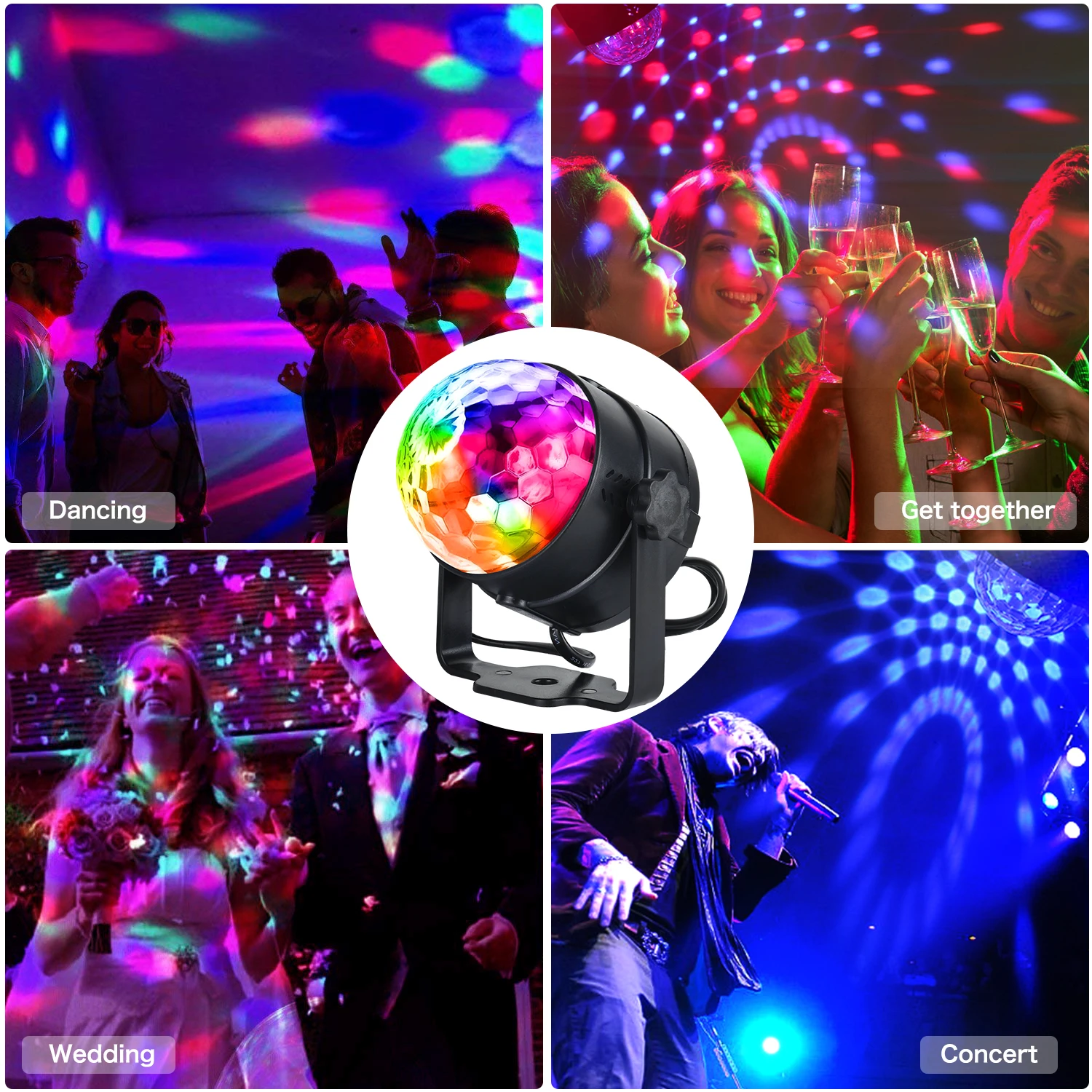 Сценический свет rgb диско шар Lumiere Звук Активированный лазерный проектор Эффект