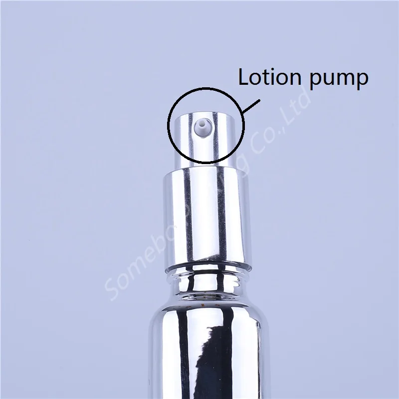 

500pcs Empty Perfume Glass Bottle Perfume Liquid Makeup Containers Refillable Package Silver Essential Oil Bottles 5-100ml