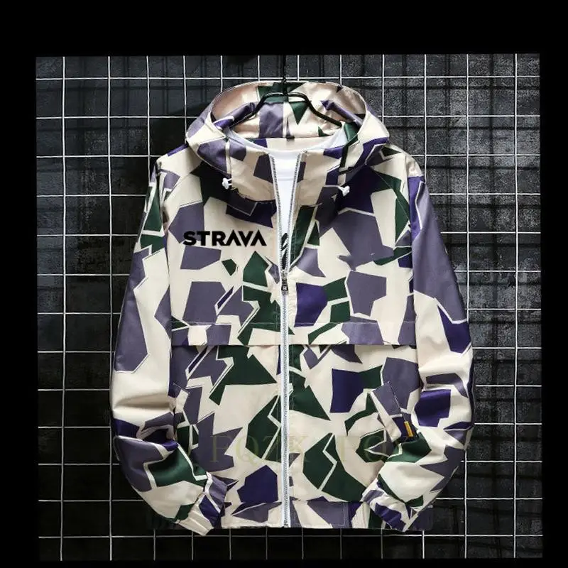 

Fashion Printed Men Cycling Winbreaker Mountain Downhill Mtb Bicycle Jacket Windproof Short Wind Cycling Jackets for Men