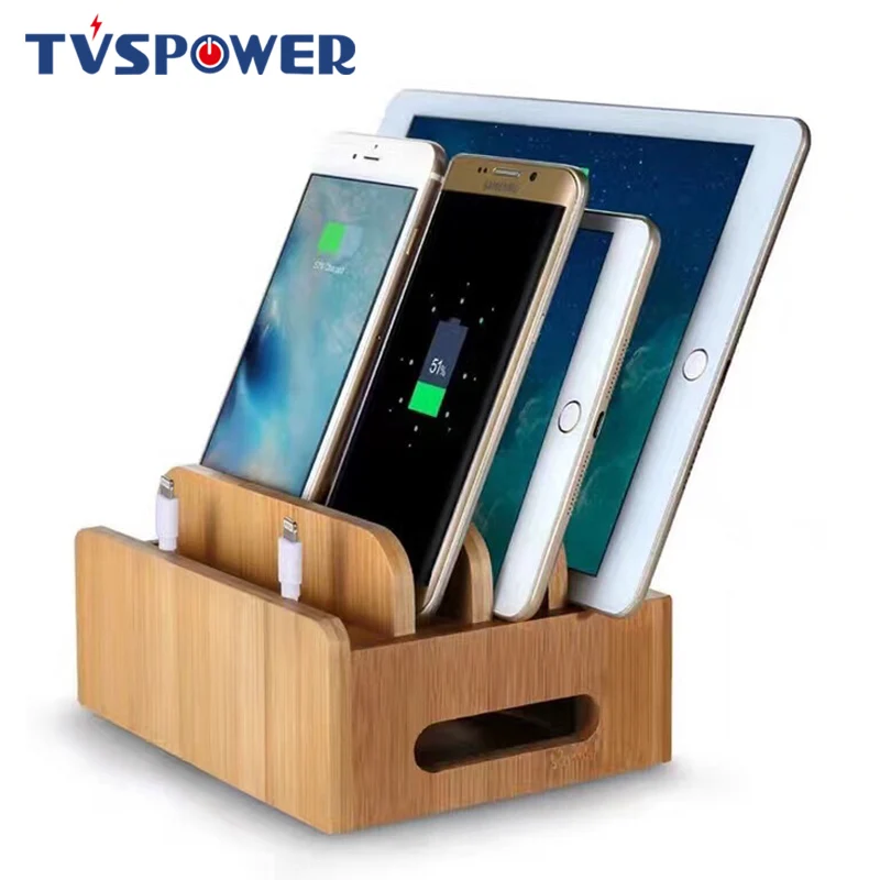 Органайзер бамбуковый мобильный телефон Универсальный Держатель подставка