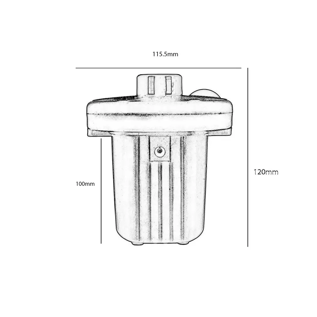 Электрический воздушный насос переменного тока для домашнего надувания