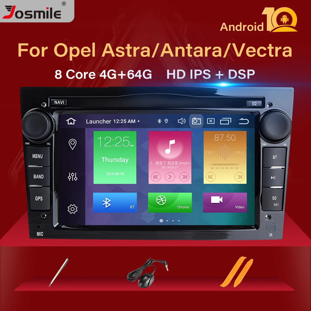 Автомагнитола 2DIN на Android 10 без DVD плеера для Opel Zafira B Vivaro Vectra C Corsa D Astra H G J Meriva