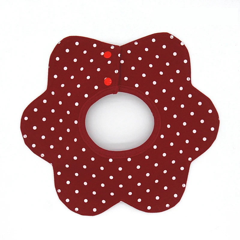 1 шт. Детский круглый нагрудник с цветочным рисунком | Детская одежда и обувь