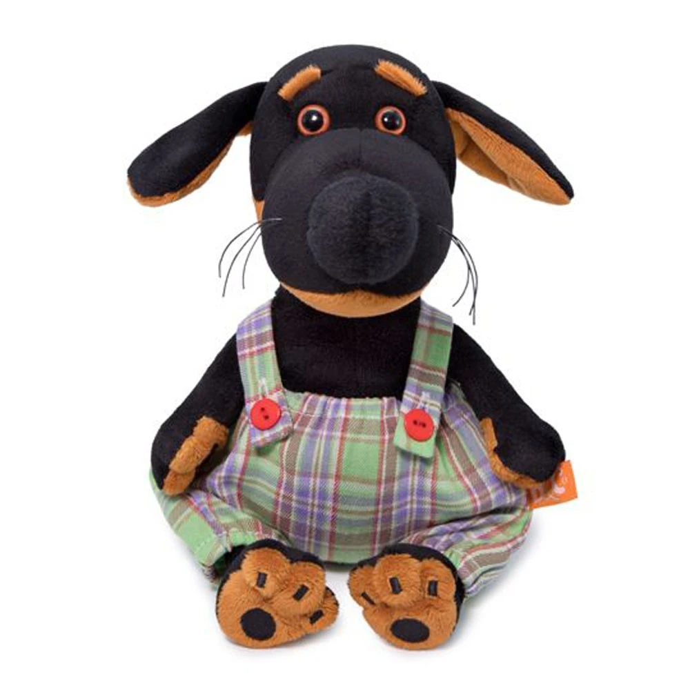 Мягкая игрушка Budi Basa Собака Ваксон Baby в штанишках 19 см|Мягкие игрушки животные| |