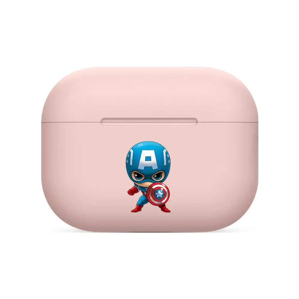 Защитный чехол для беспроводных наушников Avengers с комиксами Marvel Airpods 1 2 pro |