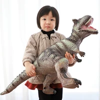 large dinosaur model toy jurassic world simulation tyrannosaurus rex animal dinosaur model action figures for kids boys gift