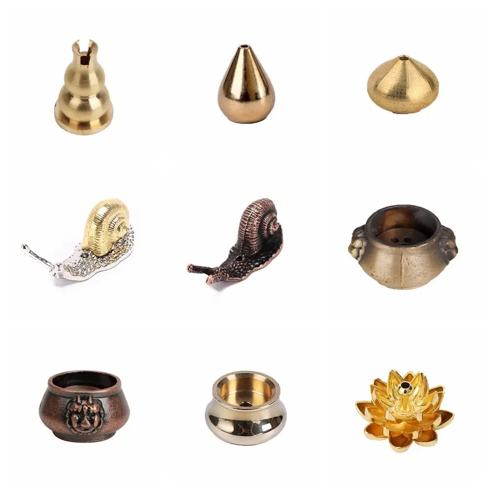 

Pattern Traditional Shapes Buddhism Gadgets Cafe Ornament Ash Catcher Incense Holder Copper Censer Joss-stick inserted