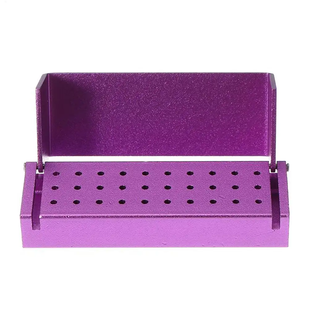 1 шт. 30-отверстий Автоклавируемый Алюминиевый Стержень Для Хранения Буров Для Ручных Инструментов.