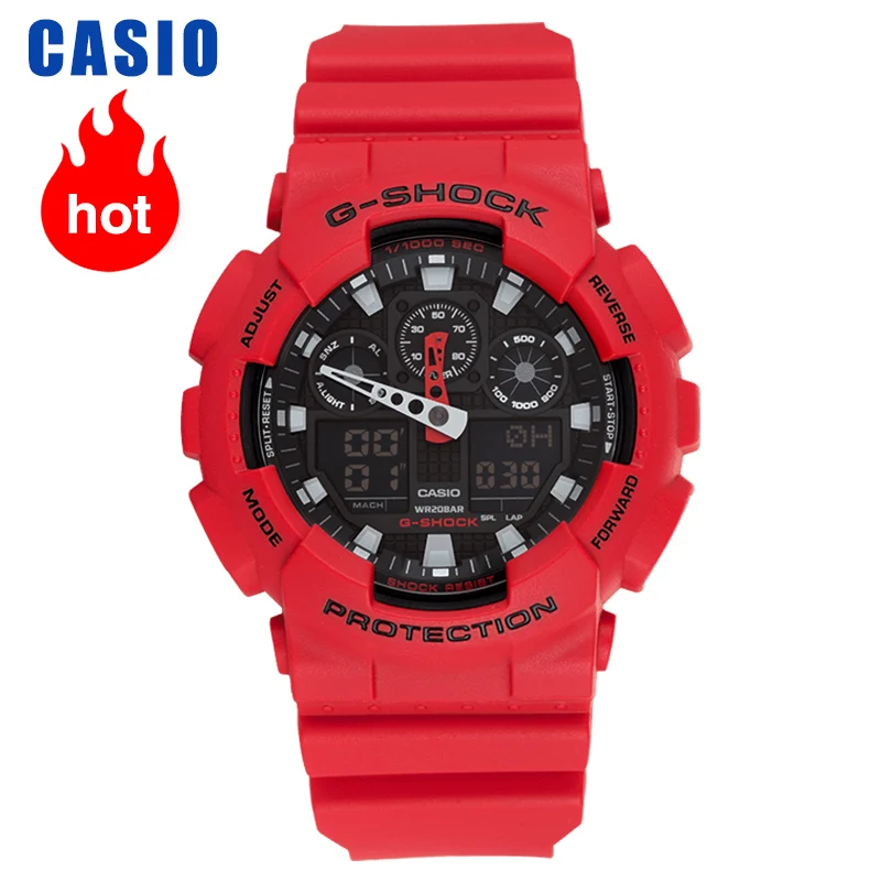 Мужские часы Casio спортивные трендовые серии G SHOCK для мужчин с ремешком на руку