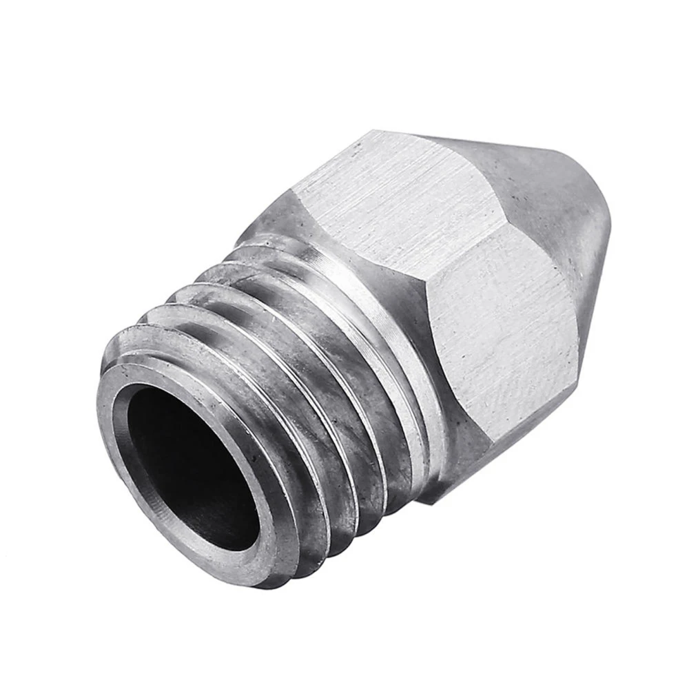 

Straight Nozzle Printer Part 3D Stainless Steel Office Durable Non-stick Universal Metric Teeth 3D Printer Part