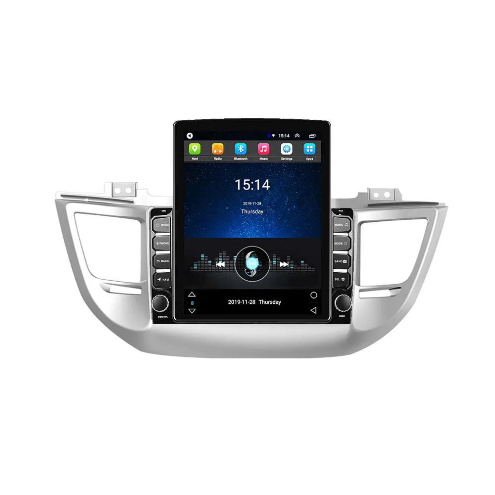 Для Hyundai Tucson 3 2015 2018 вертикальный 9 7 &quotAndroid 8 1 2 din Автомобильный Радио