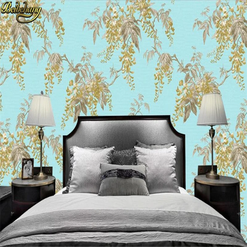 Пользовательские обои для фотографий с птицами неограниченный фон вышитыми