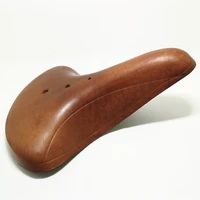 p2 retro bicycle saddle leather 100 leather bicycle saddle leather accessories 4colors optional 26 521 5cm