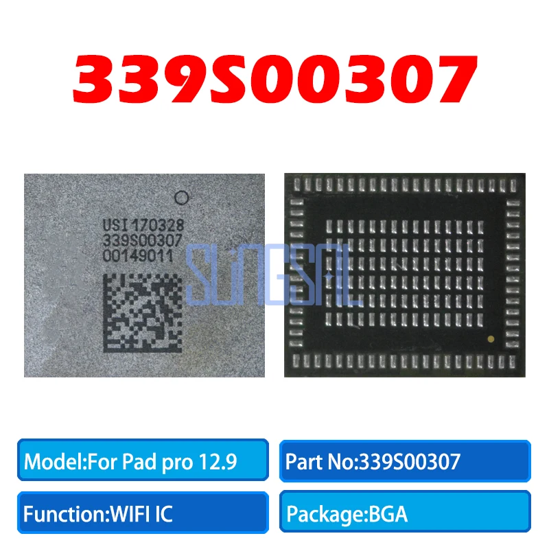 

1pcs/lot 100% Original 339S00307 wifi module IC For ipad pro 12.9 A1670 wifi wi-fi ic chip